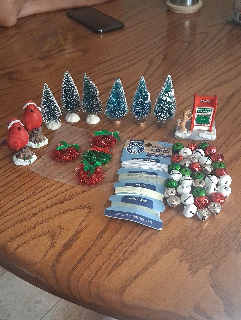 Assorted Holiday crafting items
